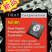 双通道数字可编程增益控制器THAT5263专业音频集成电路